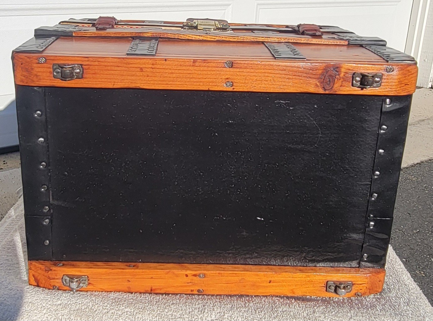 1870’s 16 in. Antique Toy Doll Trunk