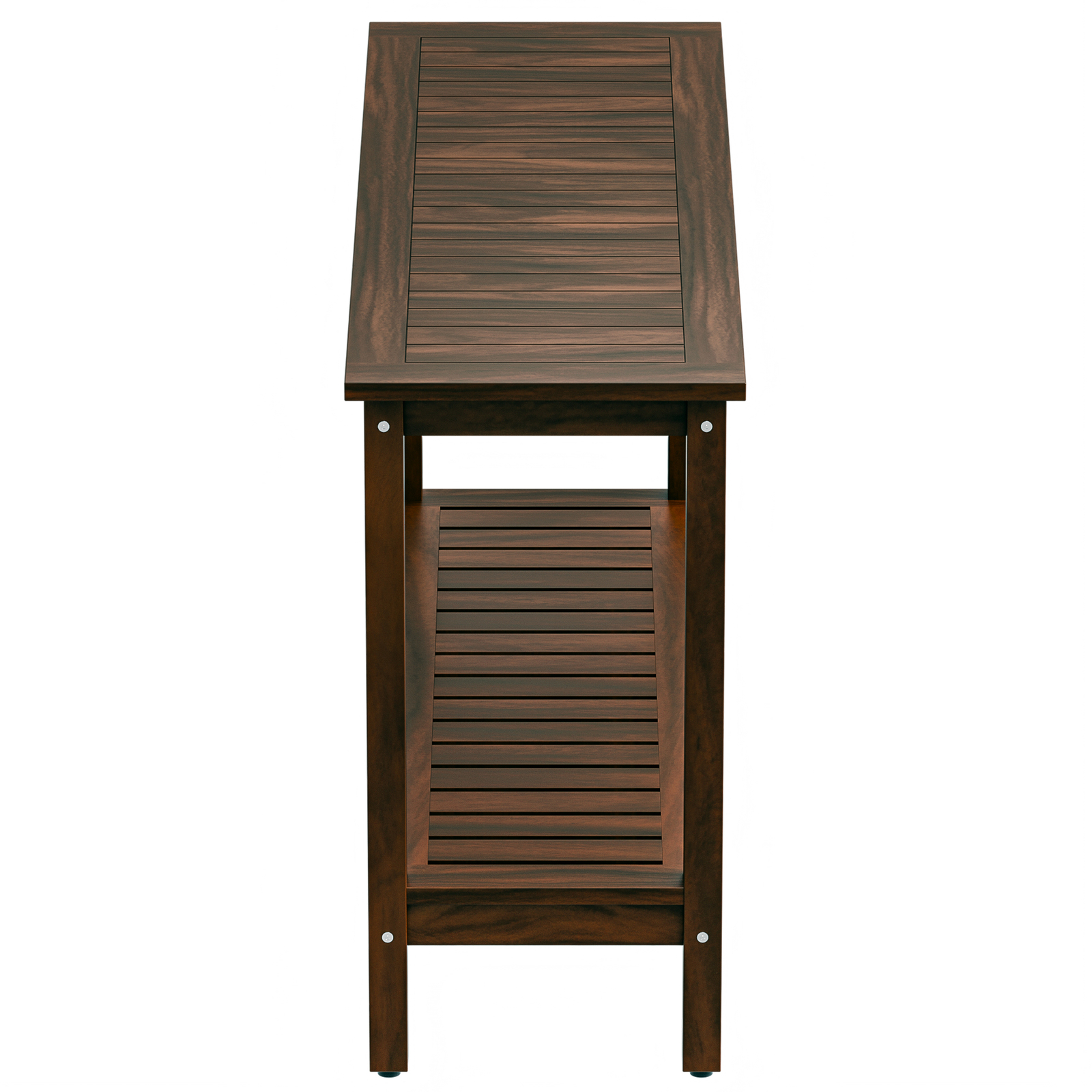 48” Console Sofa Table w/ Storage Shelves Table Indoor & Outdoor Coffee