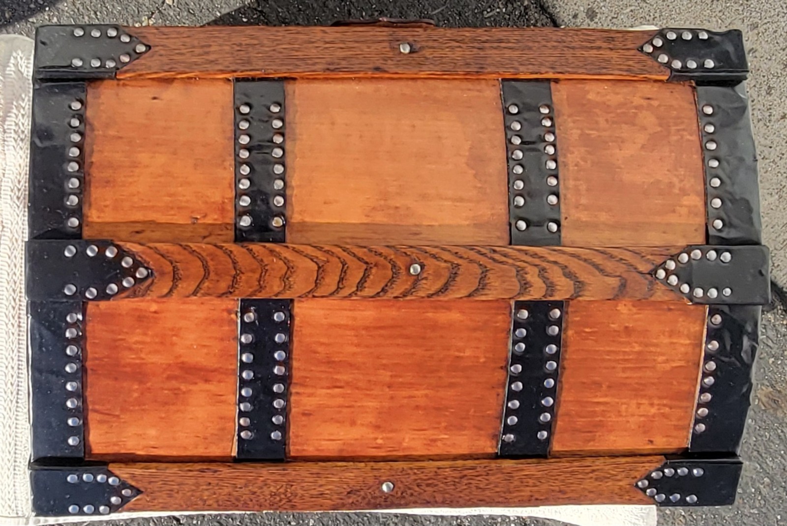 1870’s 16 in. Antique Toy Doll Trunk